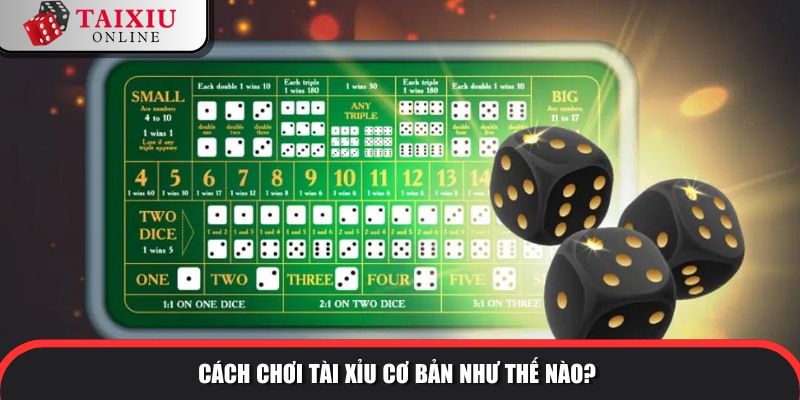 cach choi tai xiu 1 866 Nắm vững cách chơi tài xỉu